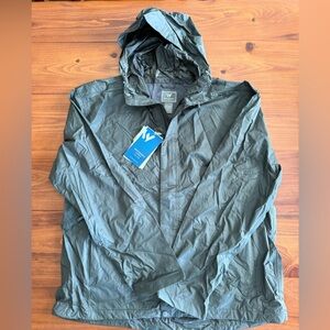 White Sierra Olive Green Outdoor Jacket